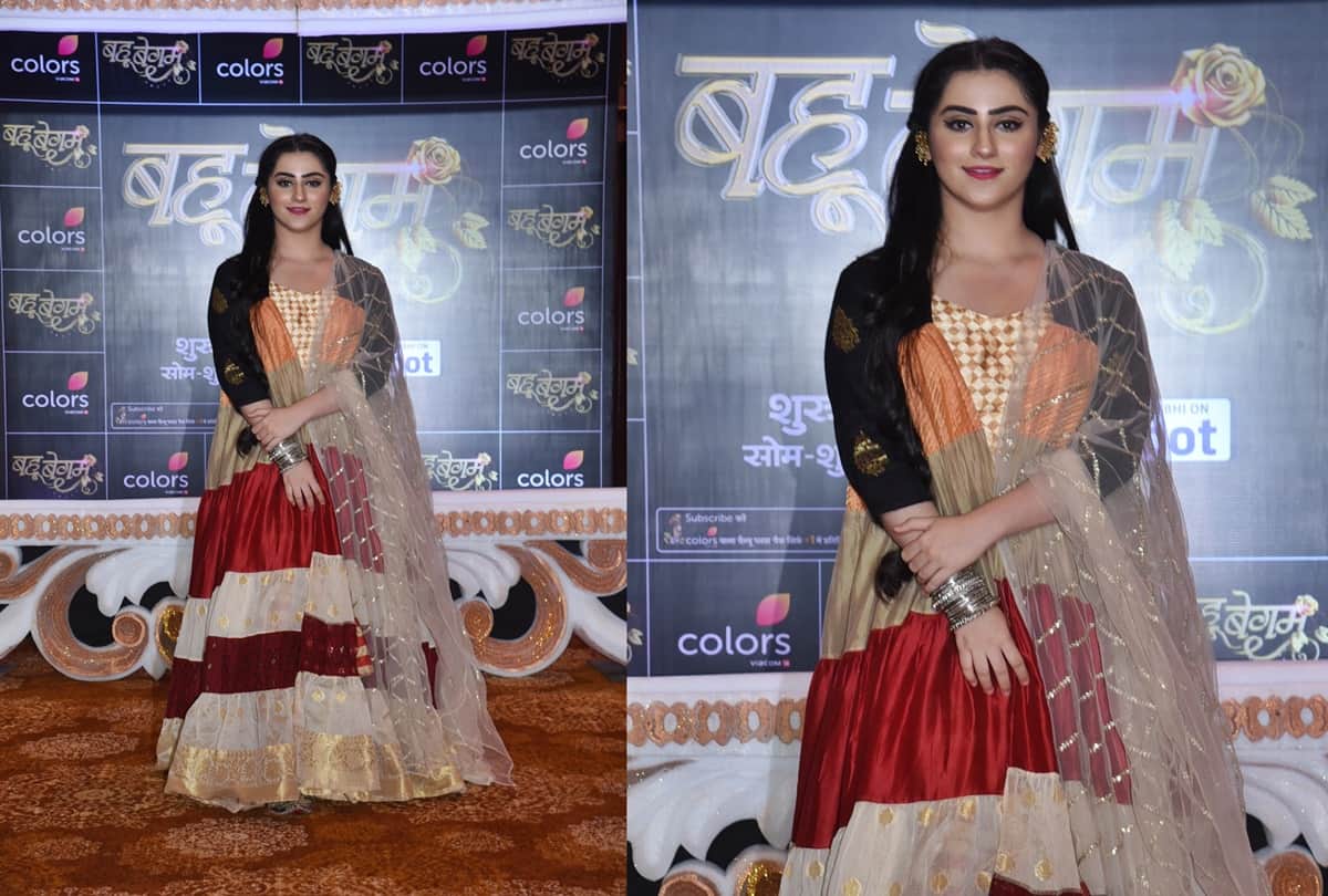 Diana Khan, Arjit Taneja & Samiksha Jaiswal in COLORS Bahu Begum