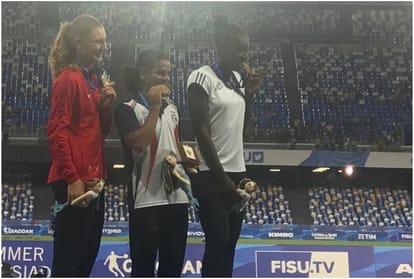 Dutee Chand First Indian Woman To Win 100m Gold In World Universiade
