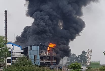 Fire Breaks Out At Chemical Plant In Dera Bassi Of Punjab
