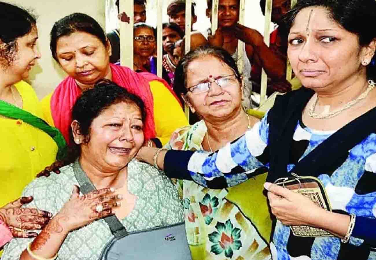 businessman wife died case, falling from seventh floor in kanpur
