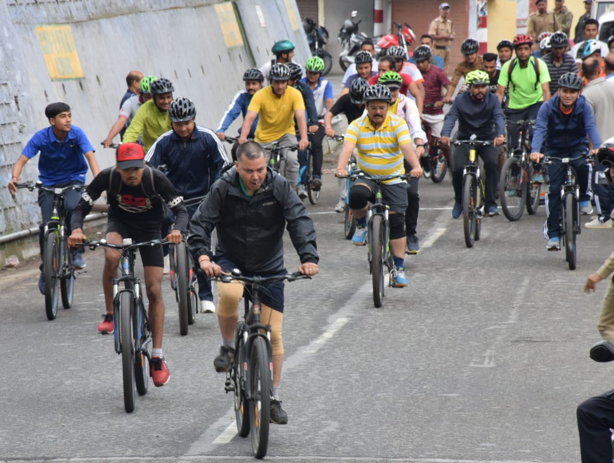 moutain bick rally in almora