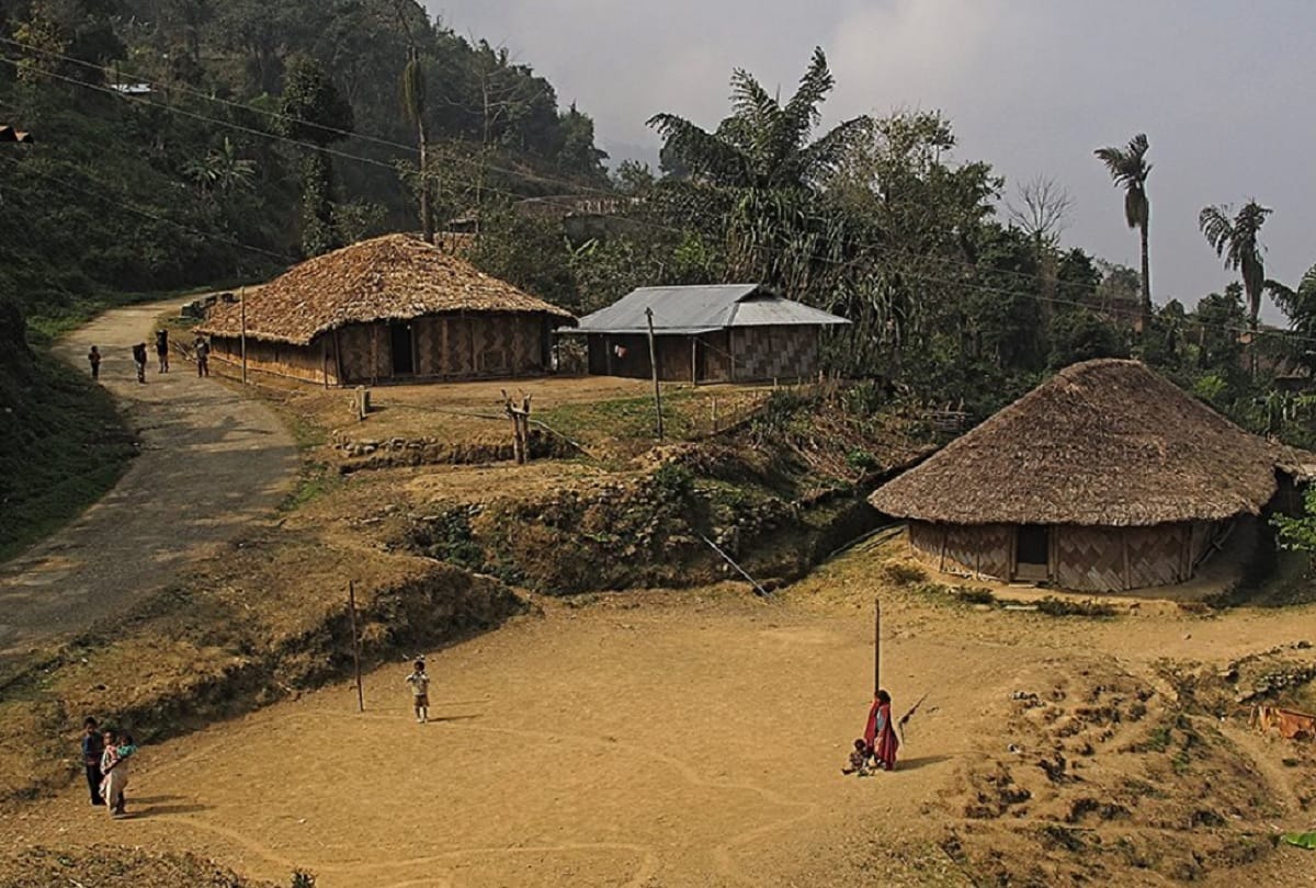 Unique Village in India Longwa Village where people crosses borders without visa