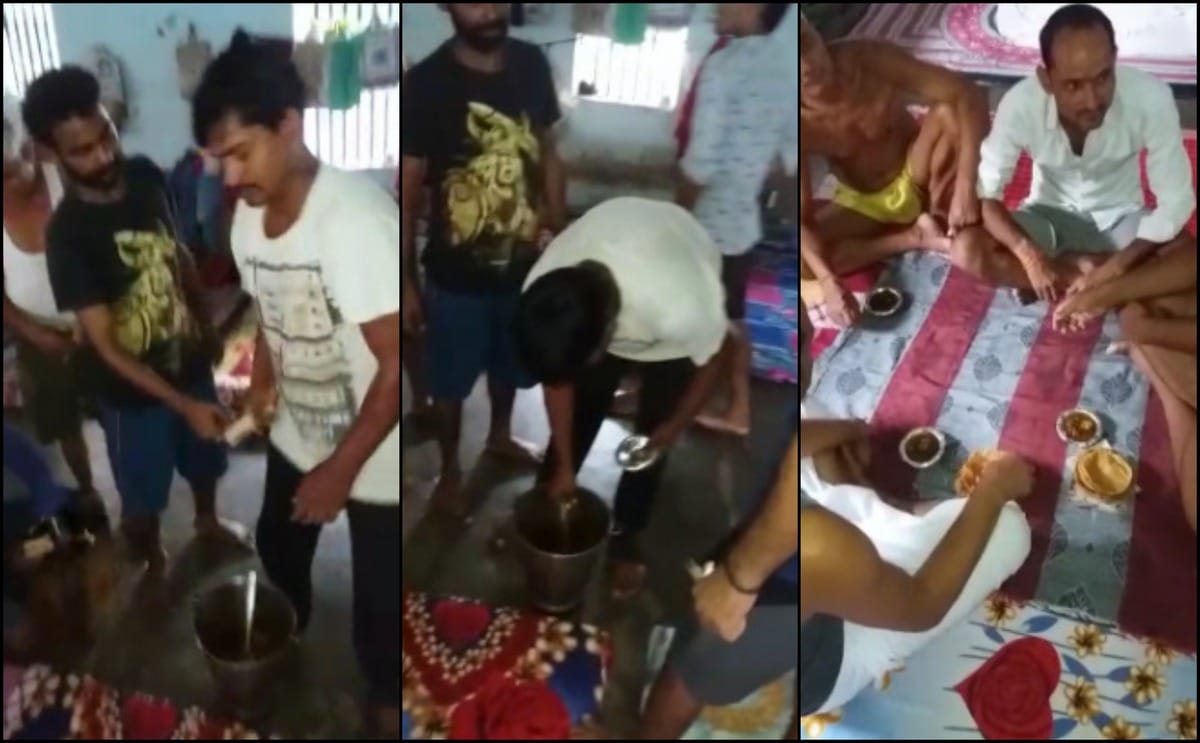Video viral of district jail sell food at rupees 50 in mau