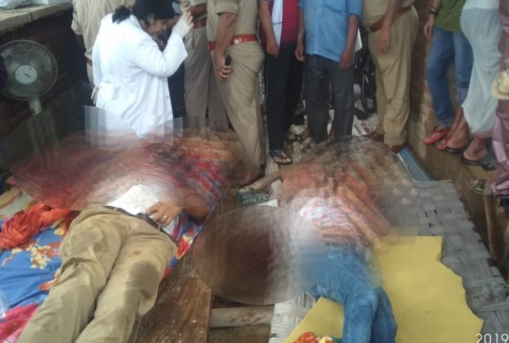 Double murder in raebareli on a Dhaba.