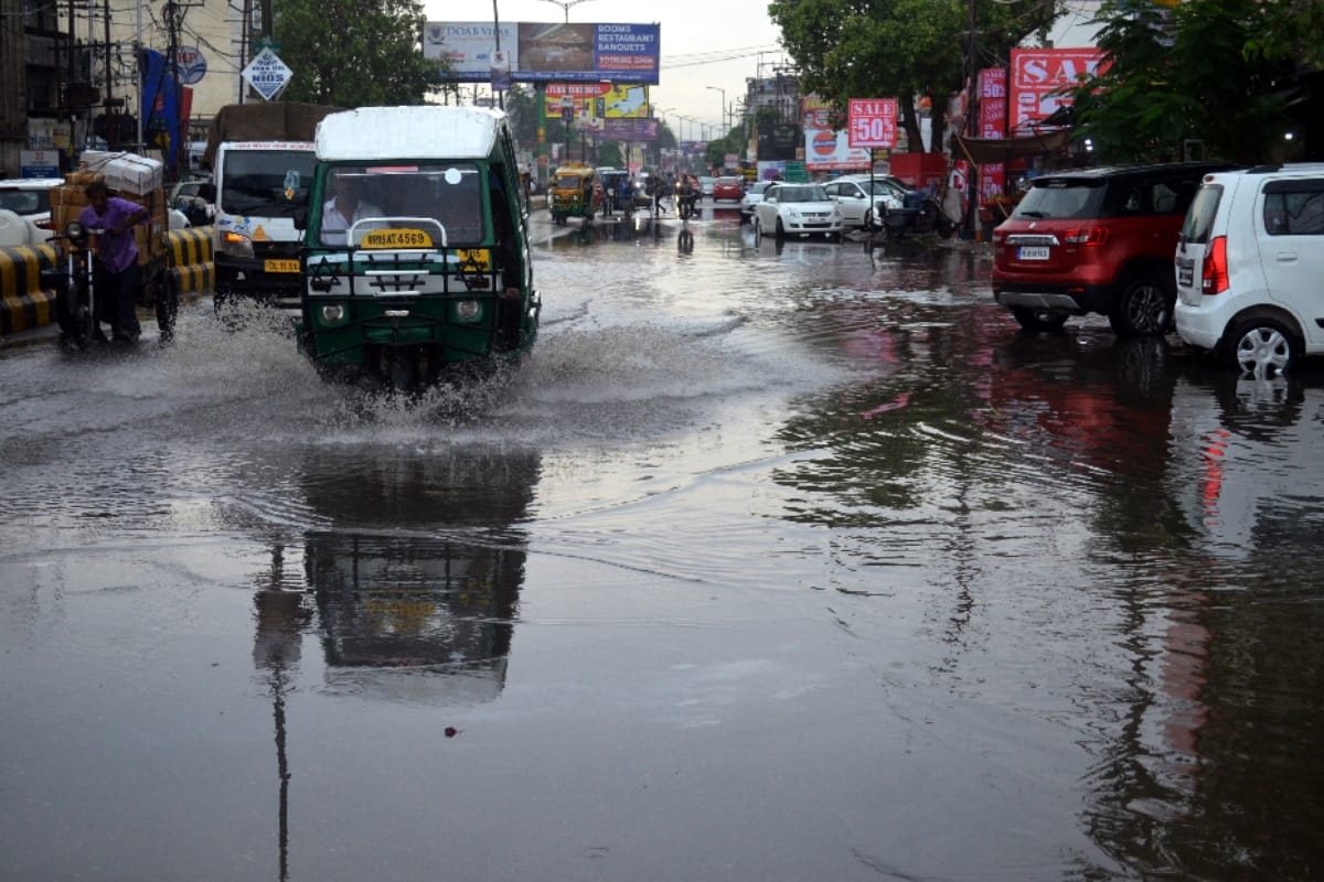 Weather news: heavy rainfall in west UP including Meerut