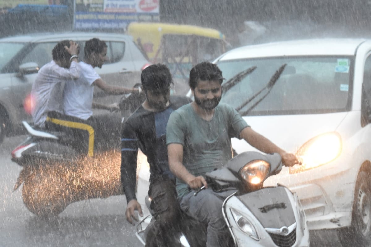 Weather news pleasant weather with rain in Meerut city today