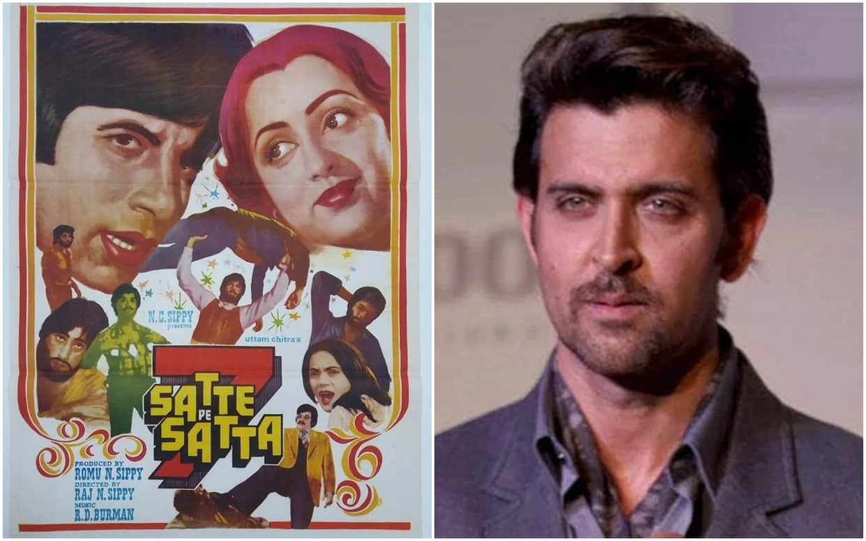 Super 30 Actor Hrithik Roshan signs Satte Pe Satta remake