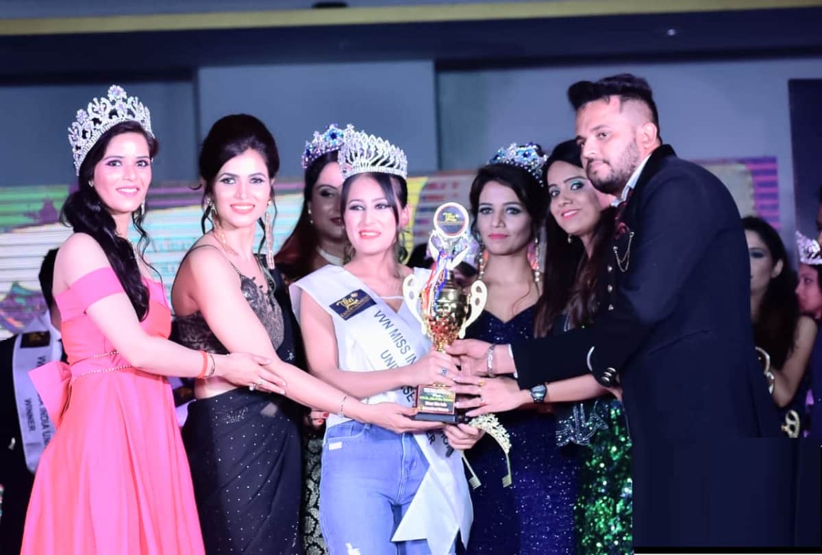 Himachal's Shilpa Chauhan won the title of VVN Teen Universe