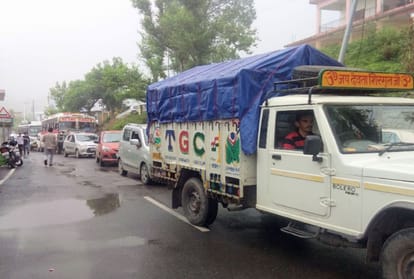 chakka jam in nahan sirmour by student for buses