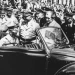 Adolf Hitler and Ferdinand Porsche With Volkswagen Beetle
