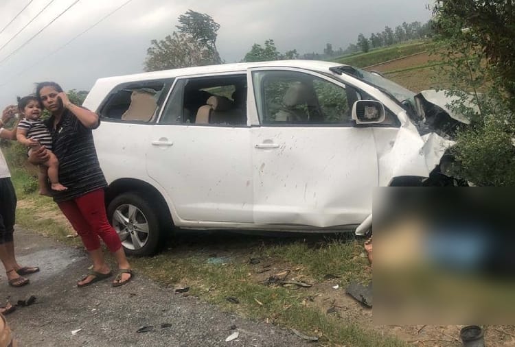 Five Dead In Collision Of Two Cars In Jalandhar Of Punjab