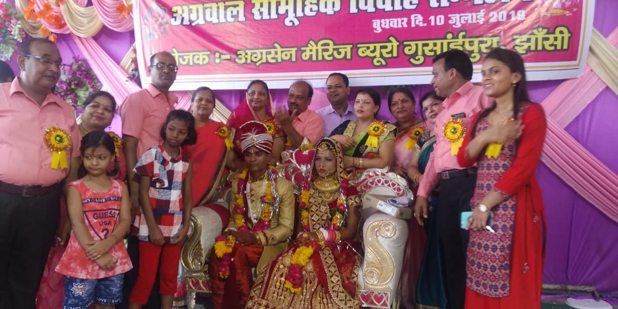 agrawal samaj organize samuhik vivah