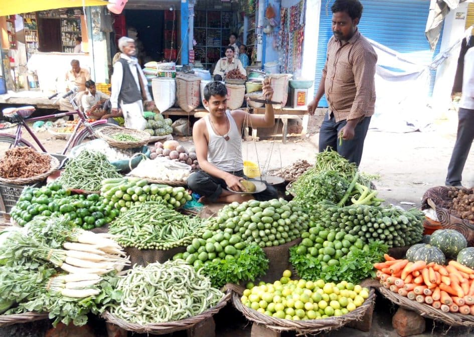 due to the rains, the price of vegetable  increased