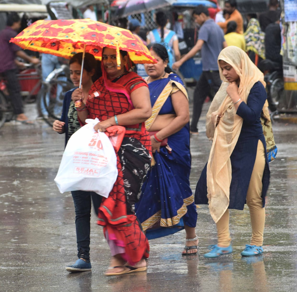 rain in varanasi