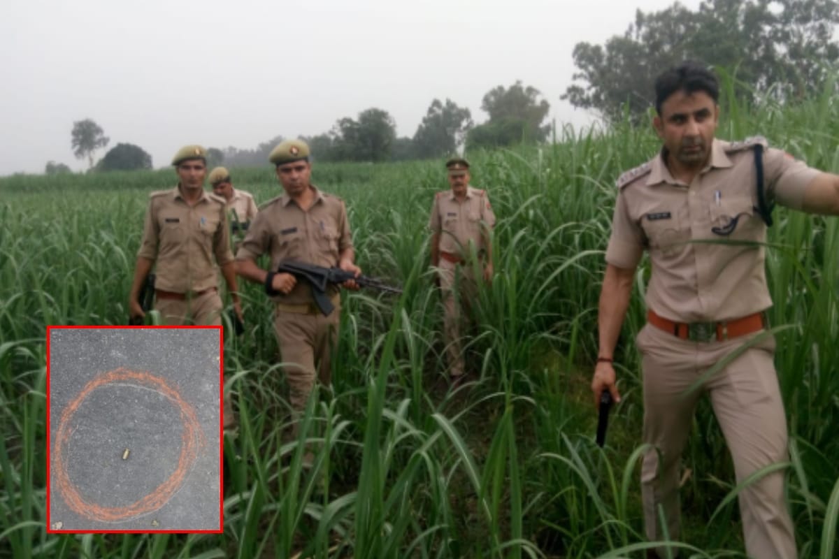 Badmash arrested in Police encounter in shamli district