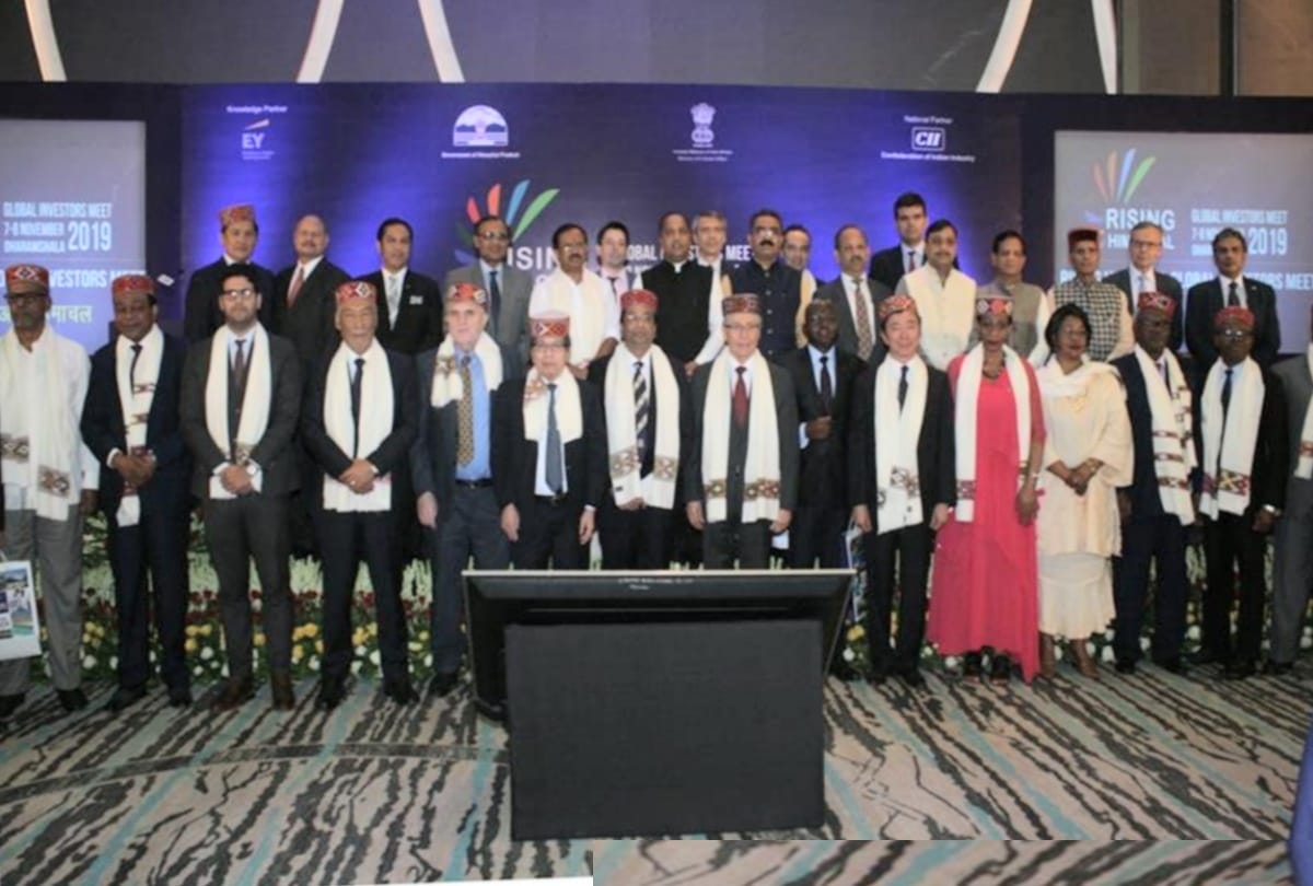 CM Jairam hold meeting with diplomats from 50 countries for to made Global Investor Meet successful