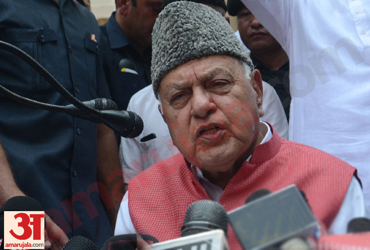 Farooq Abdullah said Muslims are being attacked, mosques are being destroyed