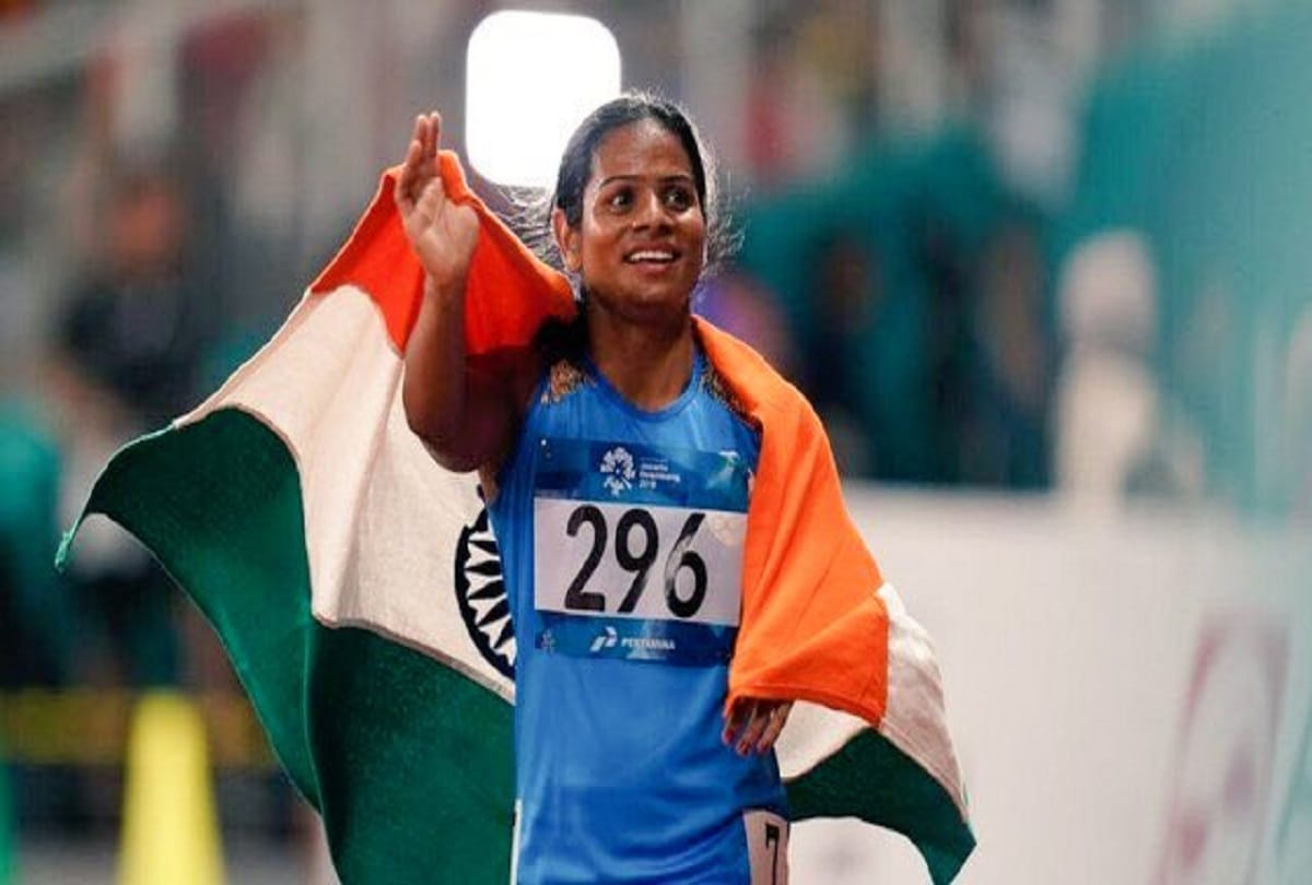 Dutee Chand closes season with 200m gold to complete sprint double