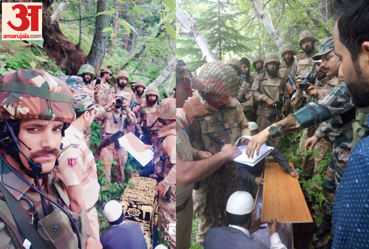 Body of child was retrieved from Kishanganga river by Indian Army in Gurez Kashmir, returned to pak
