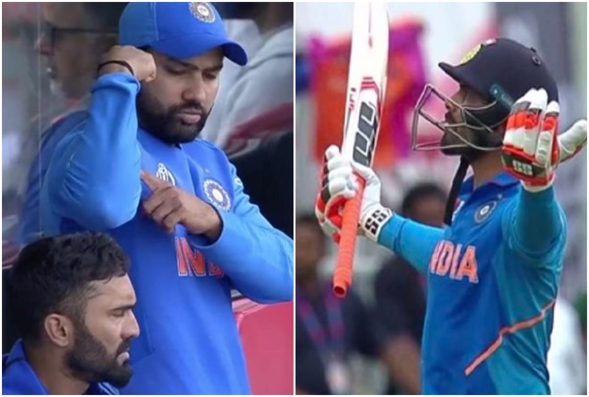 Ravindra jadeja stars with all round performance in India vs new zealand semi final match