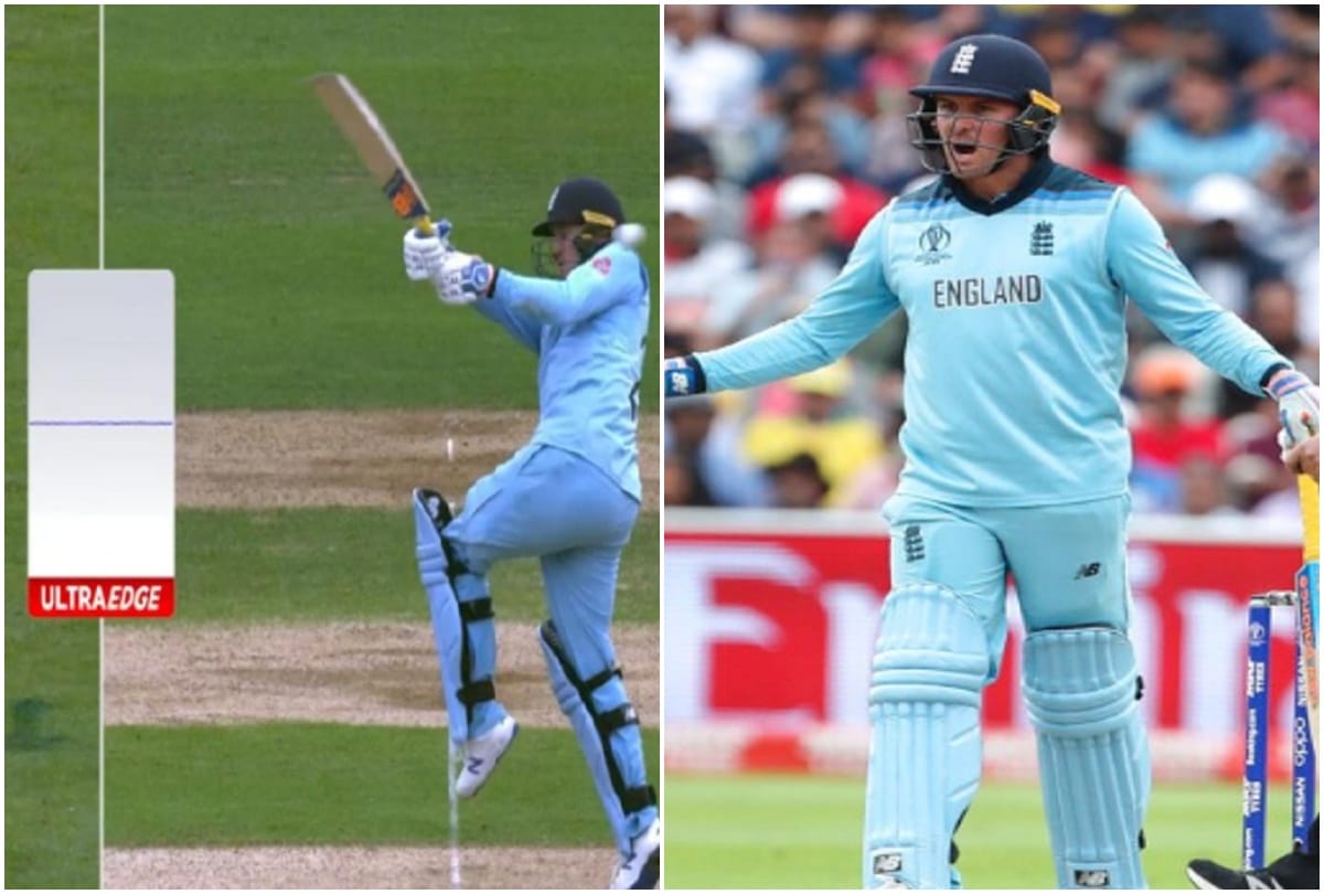 Umpire Kumar Dharmasena wrong decision costs jason roy century, creates controversy in world cup
