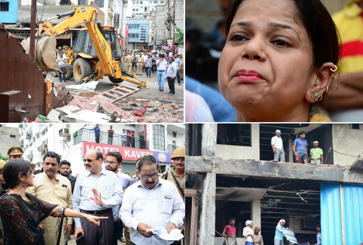 LDA action against  illegal hotel virat international and SSJ international