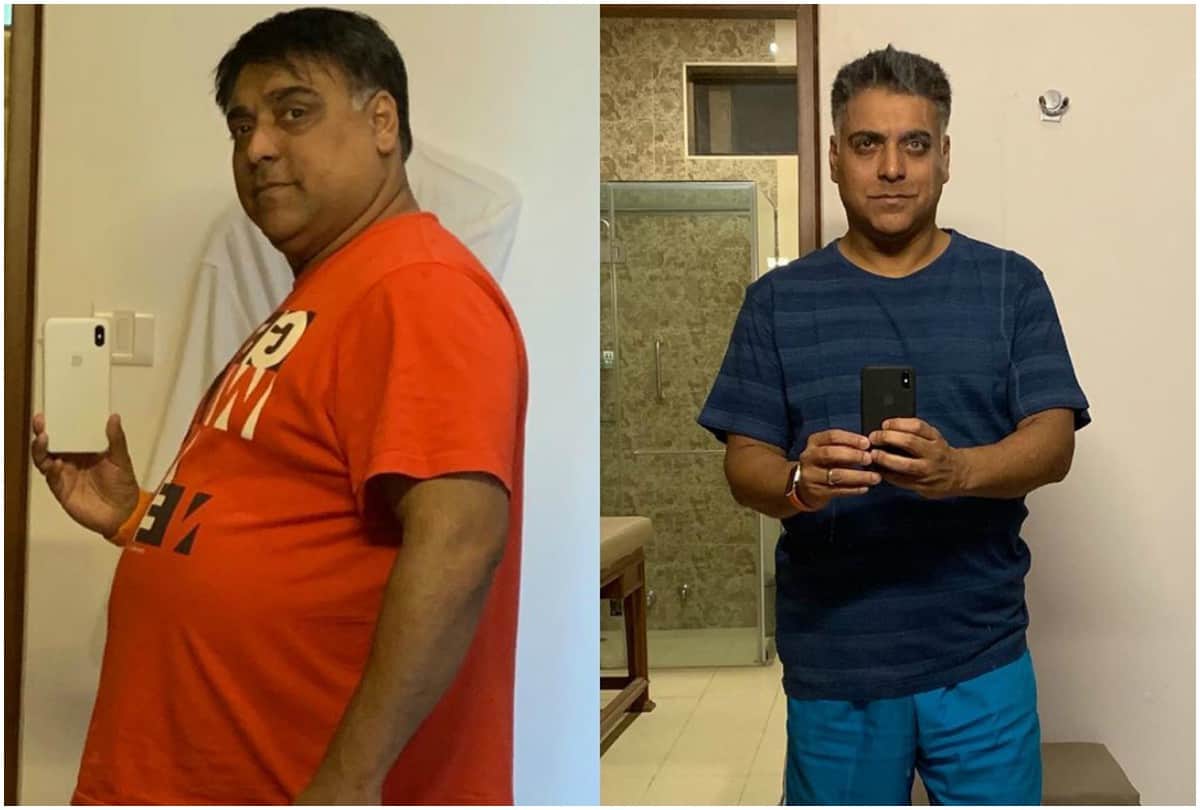 Ram Kapoor shared weight loss pictures on Instagram
