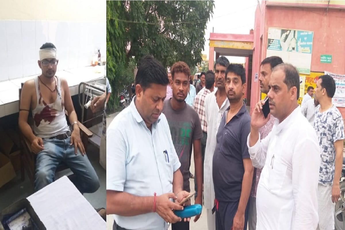 Attackers attacked on SDO of Shamli district at Uttar Pradesh