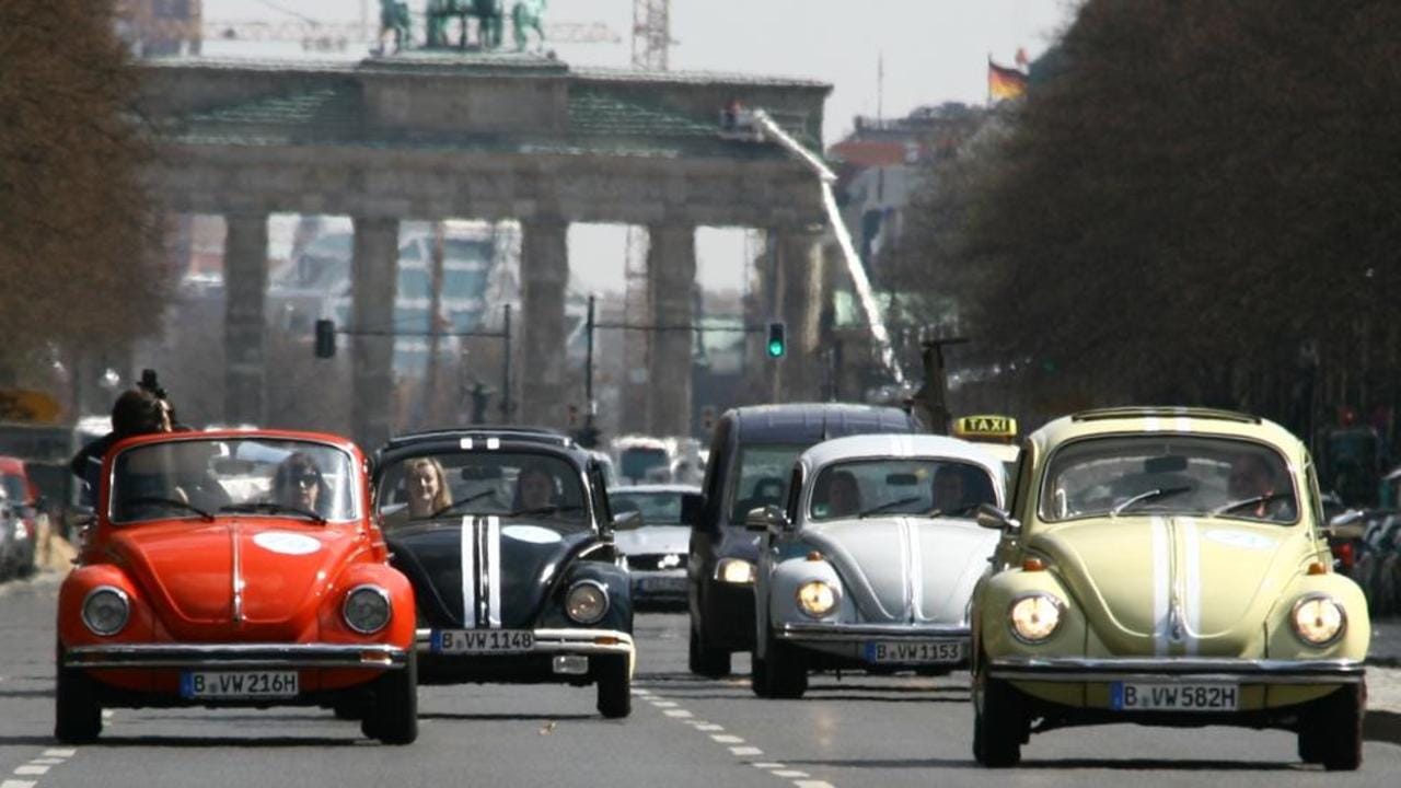 german chancellor adolf hitler dream car Volkswagen Beetle Ends Production, used in world war II