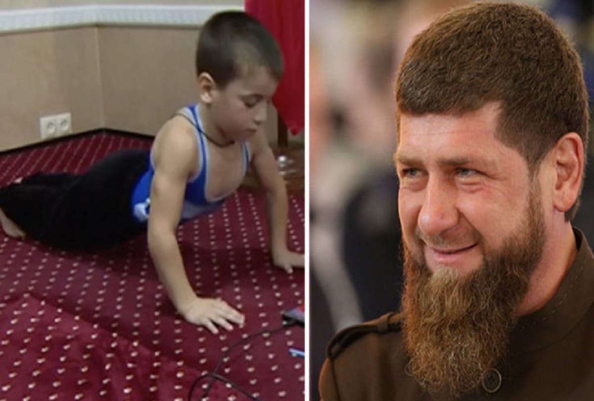 6 year old boy done 3270 push ups in only 2 hours in Russia Video Viral