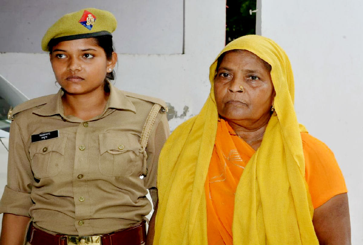 kidnapping and murder accused woman arrested in firozabad