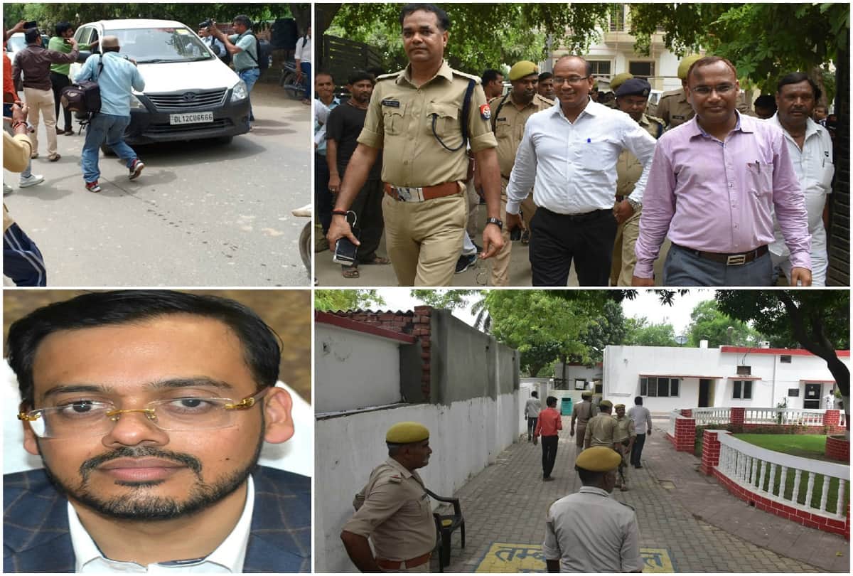 Illegal mining scam: CBI team came up with full preparation raid on Bulandshahr District Magistrate