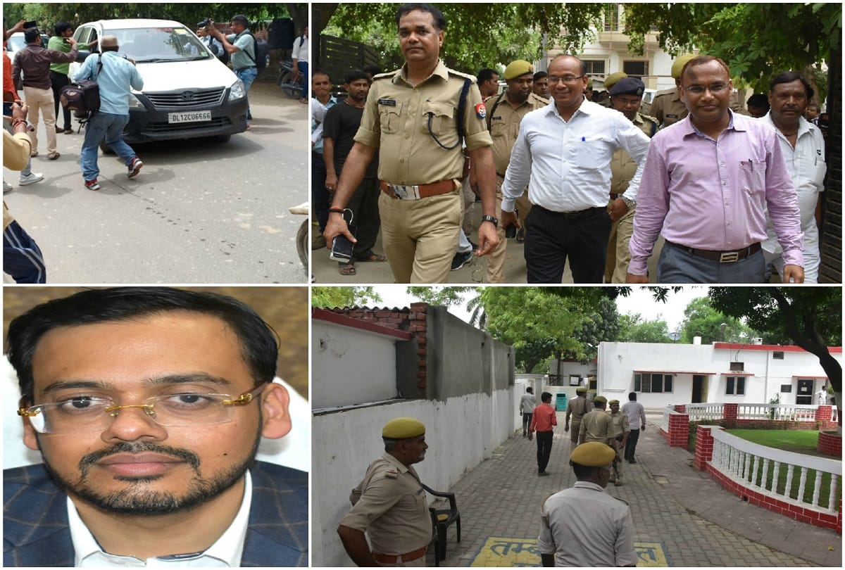 Illegal mining scam: CBI team came up with full preparation raid on Bulandshahr District Magistrate