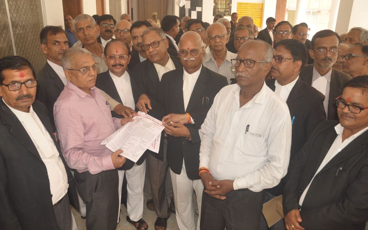 Lawyers celebrated protest day