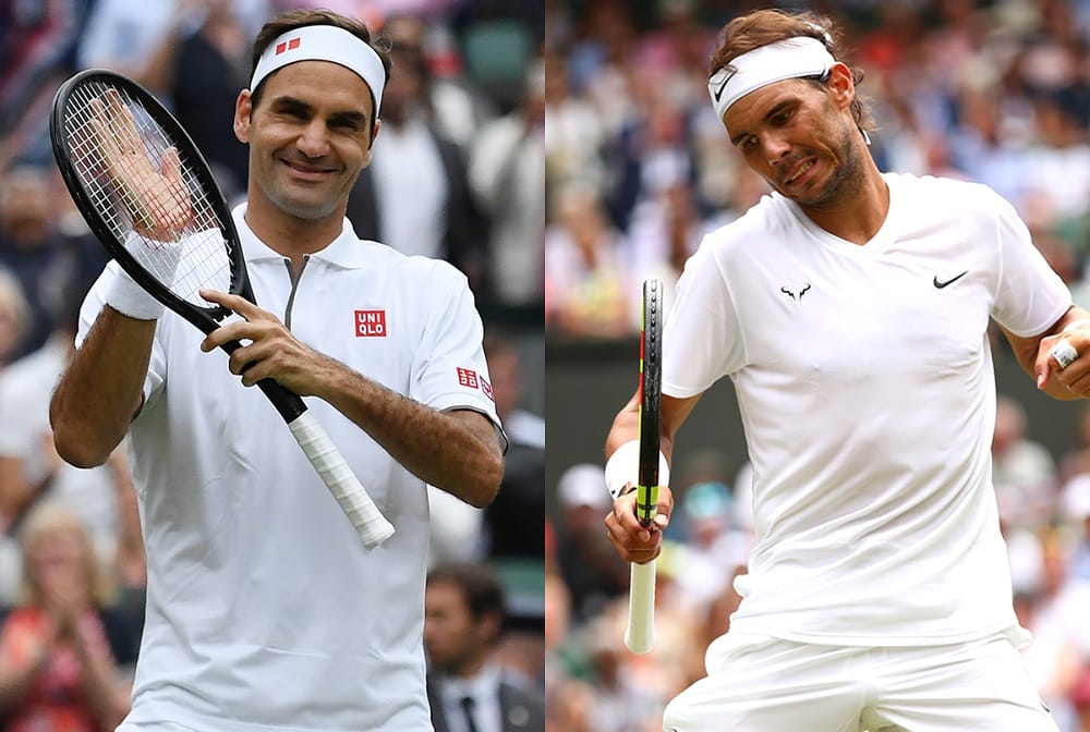 Roger Federer and Rafael Nadal renew Wimbledon rivalry in men's semi-finals