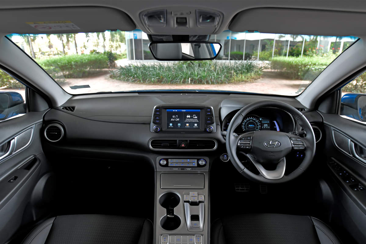 Hyundai Kona Electric Review First Drive Review with positive and negative points