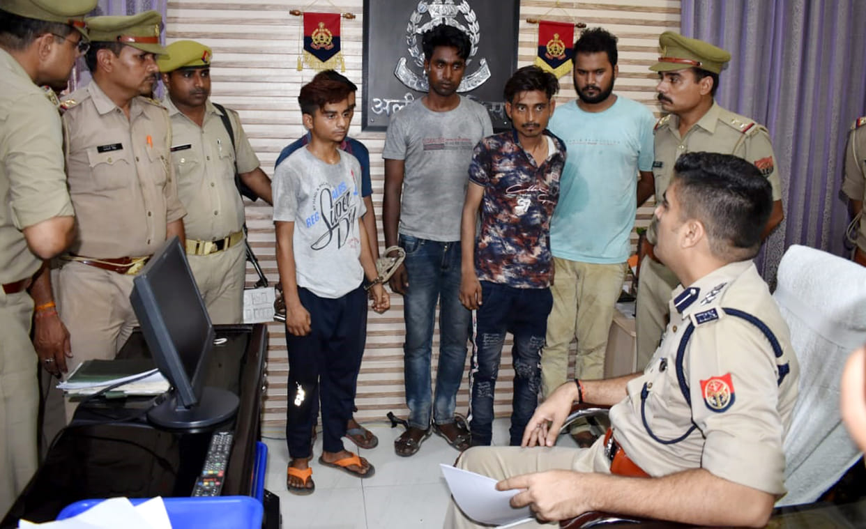 five criminal arrest, went to jail