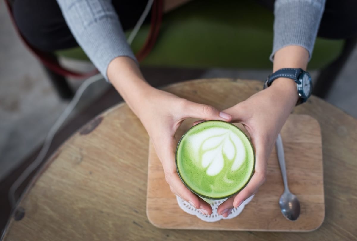 Matcha tea helps you reduce mental stress relax and stay calm