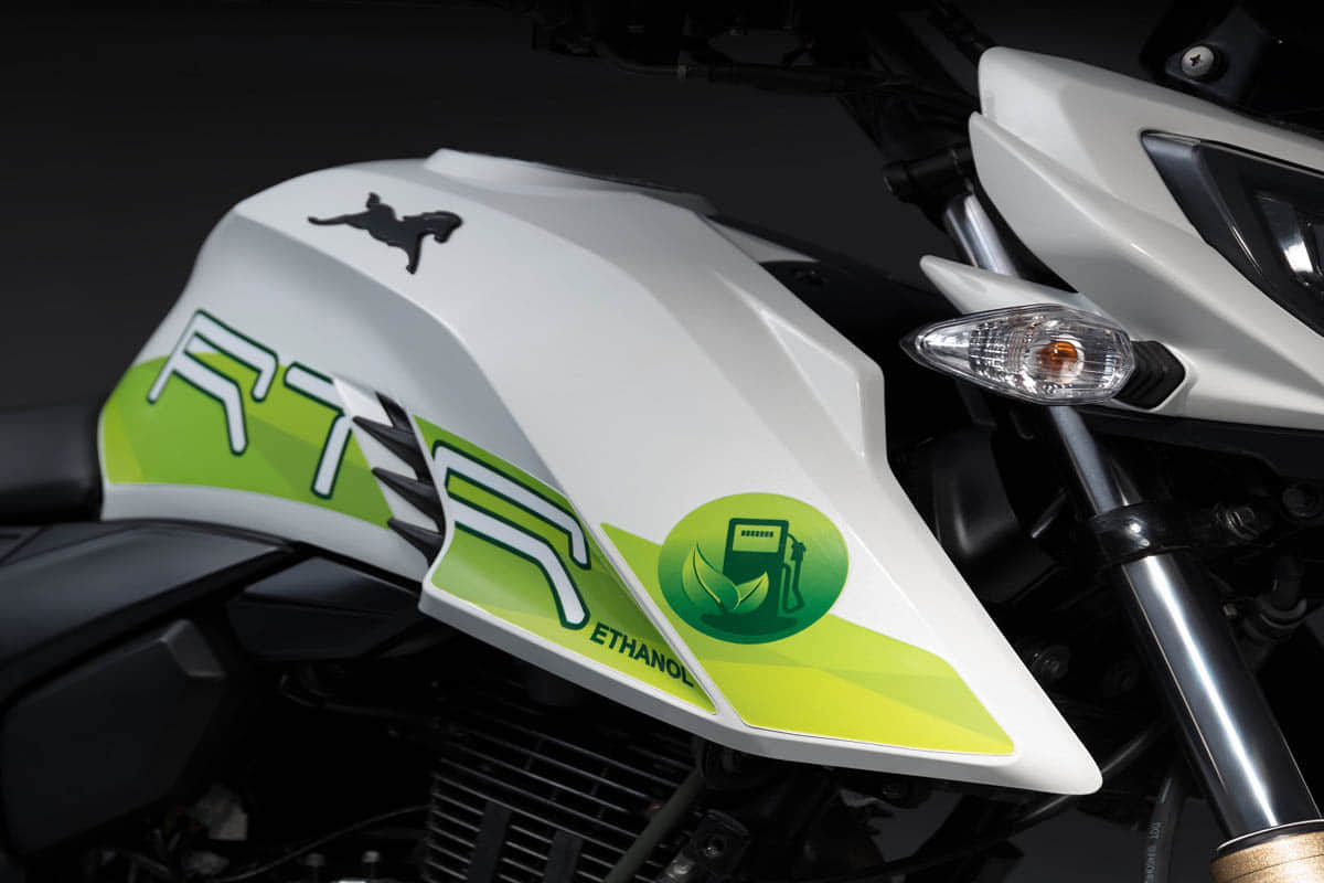 TVS Motor launches first ethanol motorcycle Apache RTR 200 Fi E100