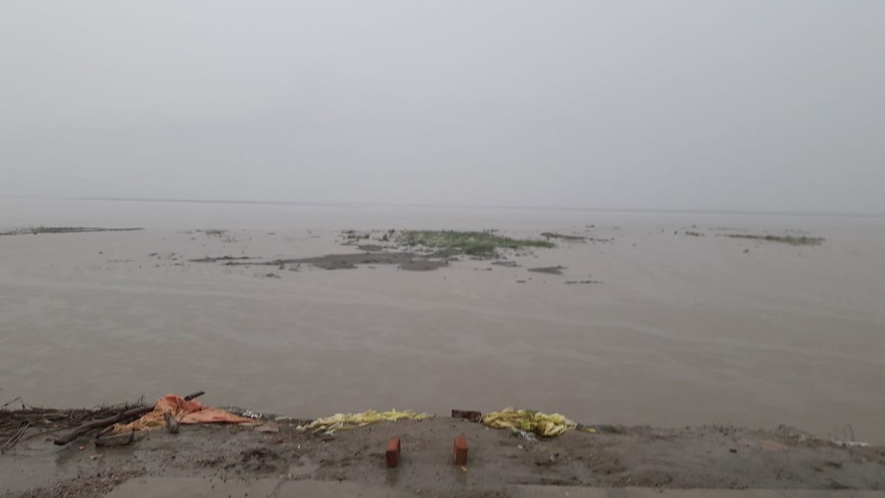 water lavel increse of ghaghara river