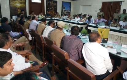 Chief Secretary take meeting Savan mela based on kumbh and pravasi bhartiya sammelan in varanasi