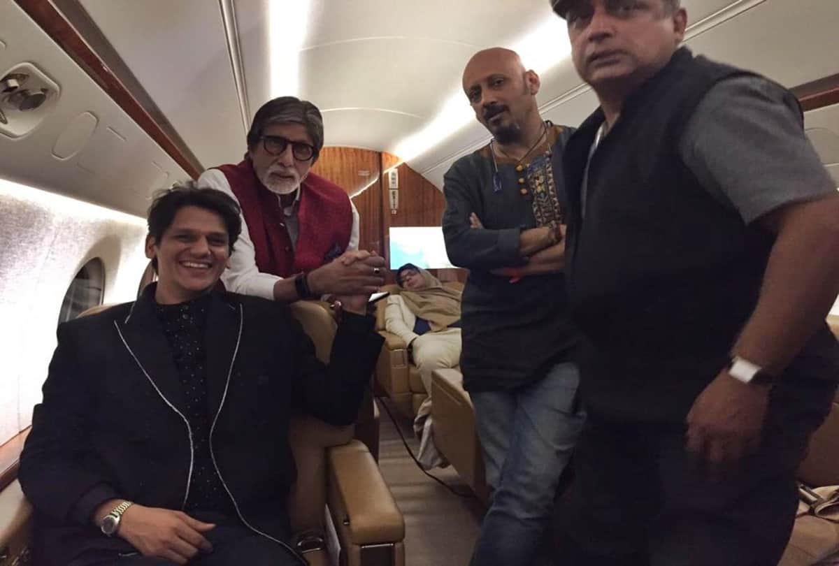 Vijay Varma Shoojit Sircar Amitabh bachchan reunion Photos from Lucknow