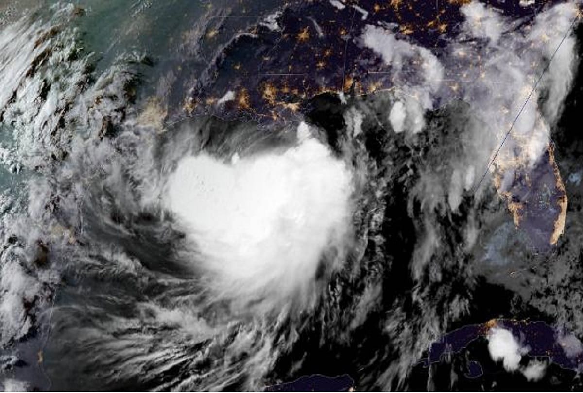 Cyclone Barry Near Louisiana after 14 Years from Hurricane Katrina