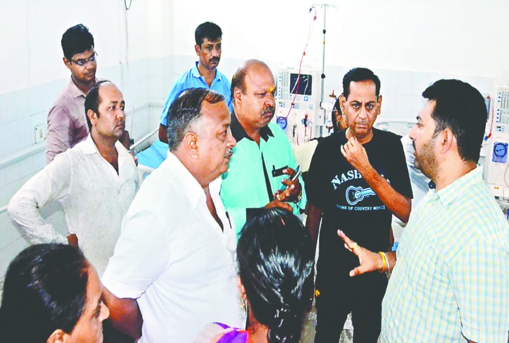 Patient death after Power supply closed during dialysis in haridwar Government Hospital 