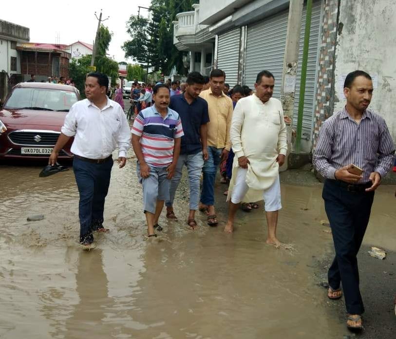 MLA has raged on the shabby condition of roads