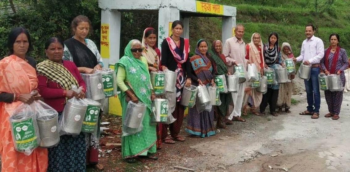 Distributed biological, abiotic trash to 120 families