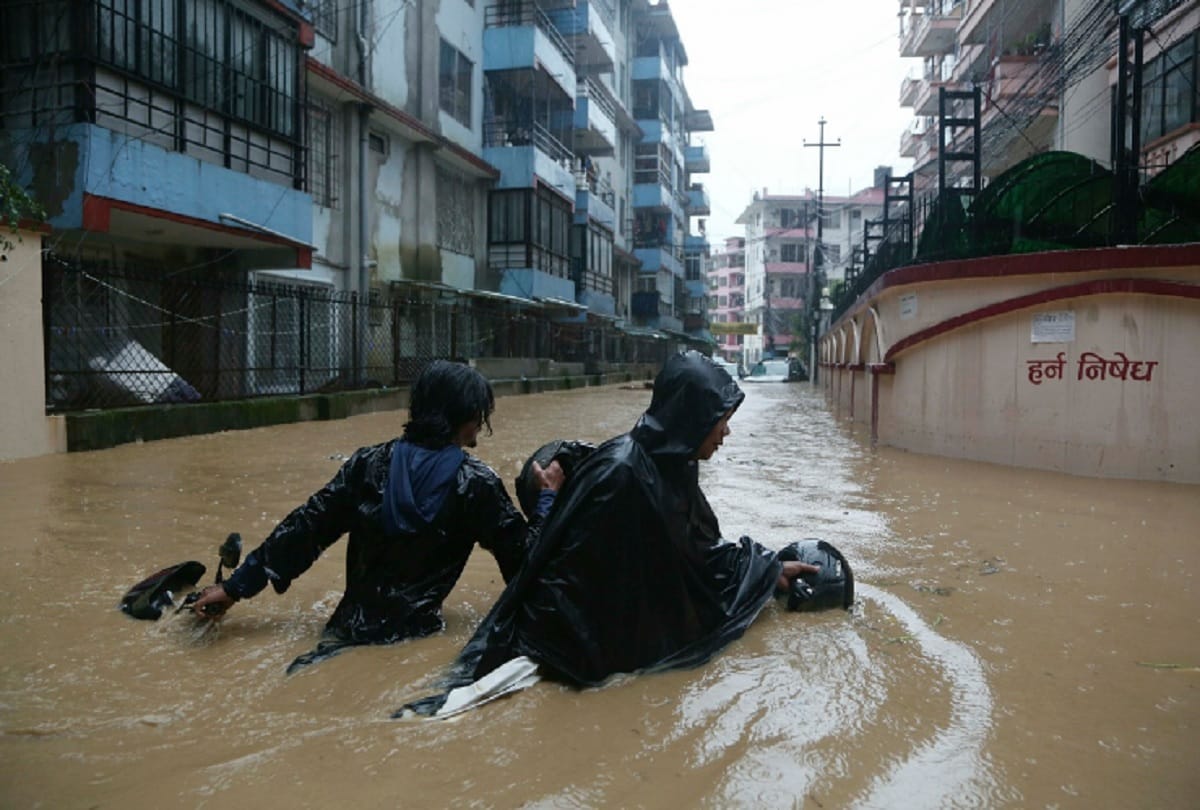 Death toll from the Nepal floods caused by the monsoon rains reached 28