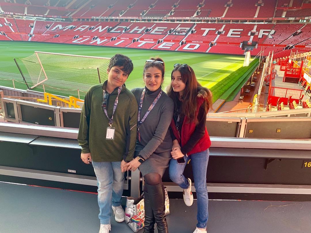 Raveena Tandon wishes birthday to son Ranbir Vardhan Thadani with throwback