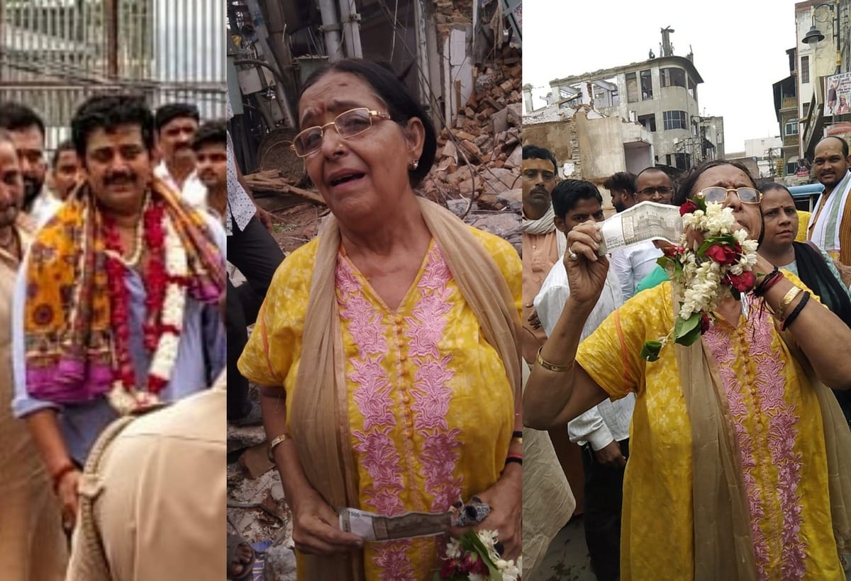 Old lady angry on BJP MP Ravi kishan in kashi vishwanath varanasi