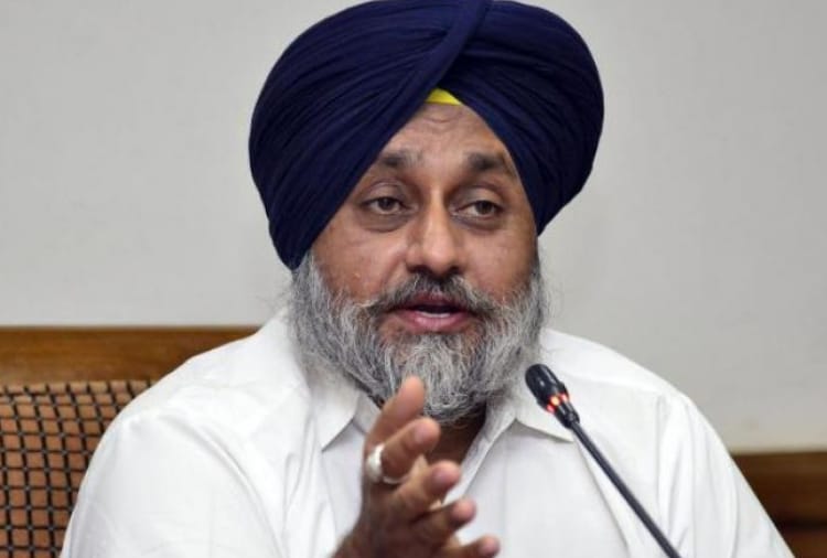 Sukhbir Badal attacks on Congress On The Issue Of intoxication